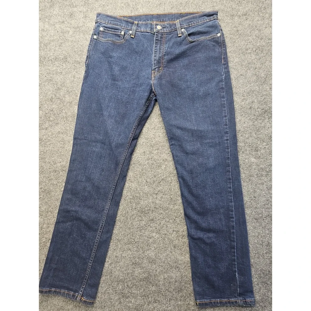 Levis 511 Slim Fit Mens Jeans 38x32(38x31) Dark Wash Blue Stretch Denim